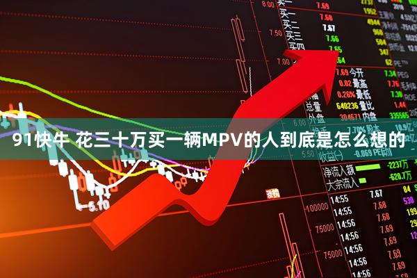 91快牛 花三十万买一辆MPV的人到底是怎么想的