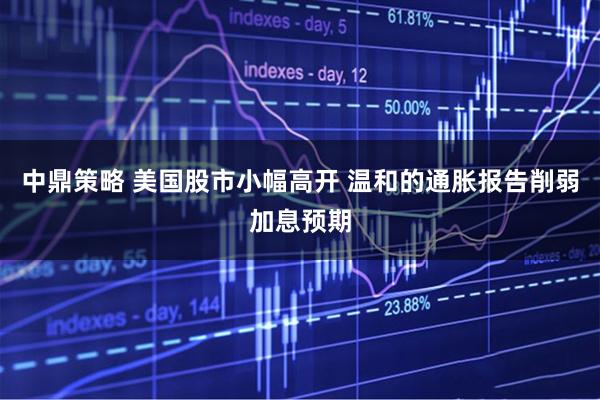 中鼎策略 美国股市小幅高开 温和的通胀报告削弱加息预期