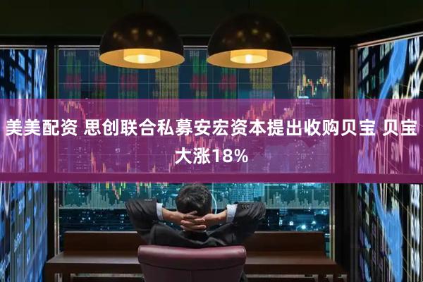 美美配资 思创联合私募安宏资本提出收购贝宝 贝宝大涨18%
