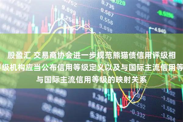 股盈汇 交易商协会进一步规范熊猫债信用评级相关事宜 信用评级机构应当公布信用等级定义以及与国际主流信用等级的映射关系